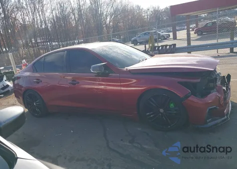 2015 Infiniti Q50 Premium/Sport from USA, damaged, VIN JN1BV7AR7FM396545